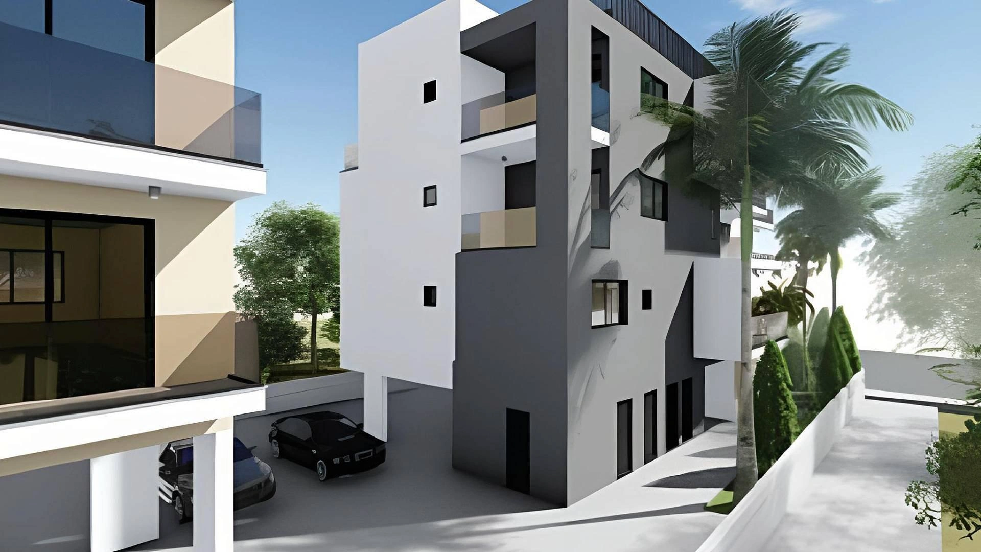 Квартиры в современном жилом комплексе в Никосии, на Кипре