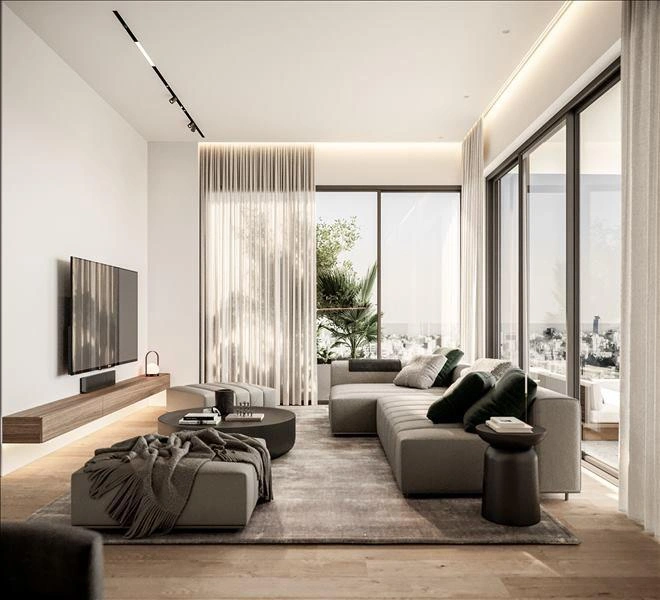 Апартаменты в современном жилом комплексе в Никосии, Кипр