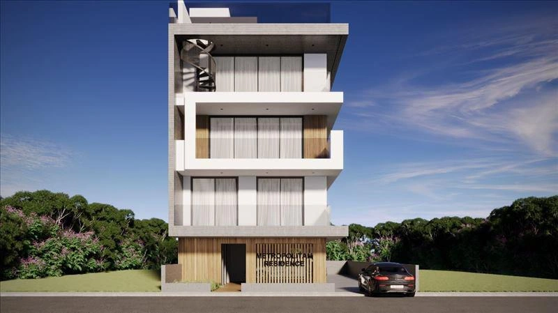 Квартиры в новом жилом комплексе у пляжа в Ларнаке, Кипр