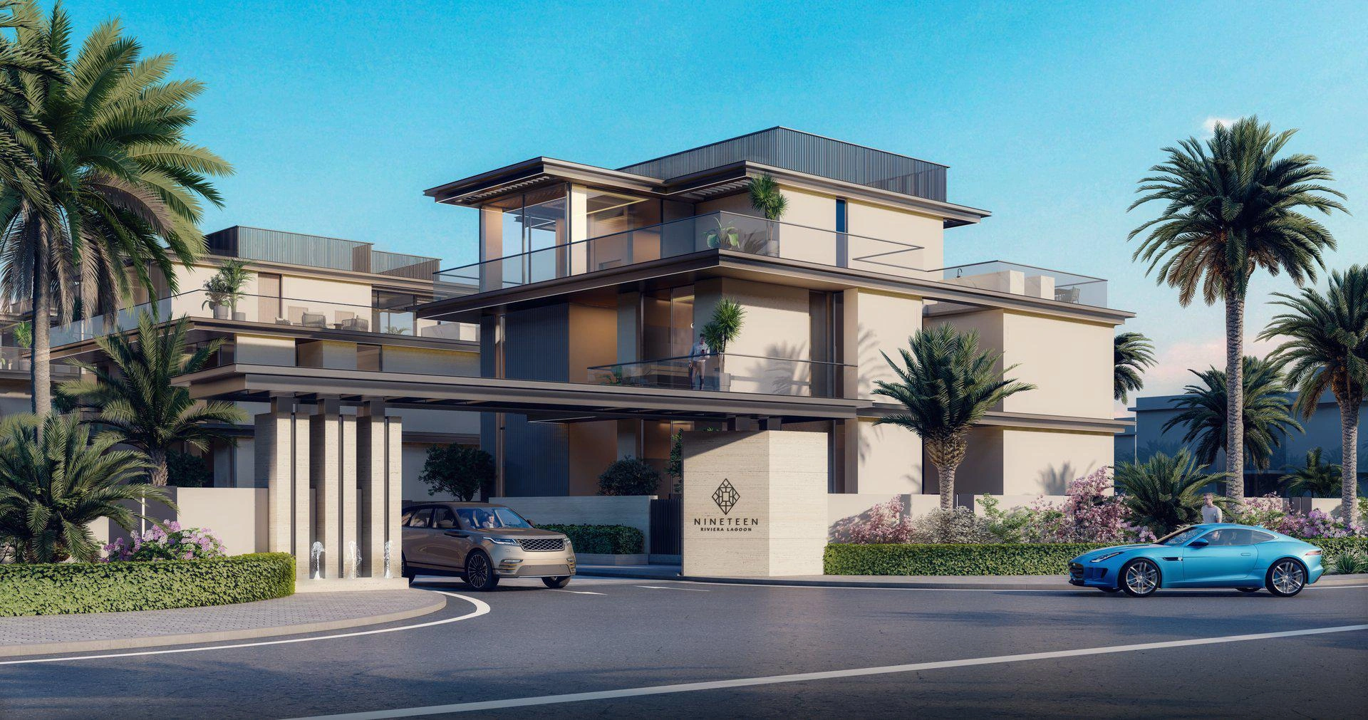 Виллы в жилом комплексе в Дубае, ОАЭ