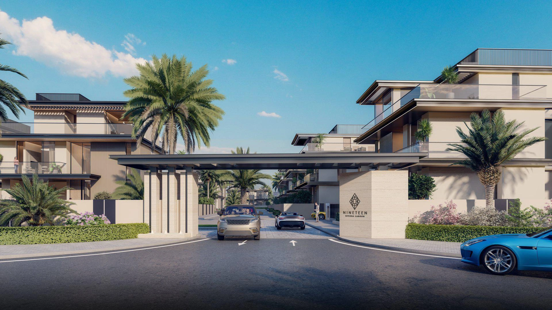 Виллы в жилом комплексе в Дубае, ОАЭ