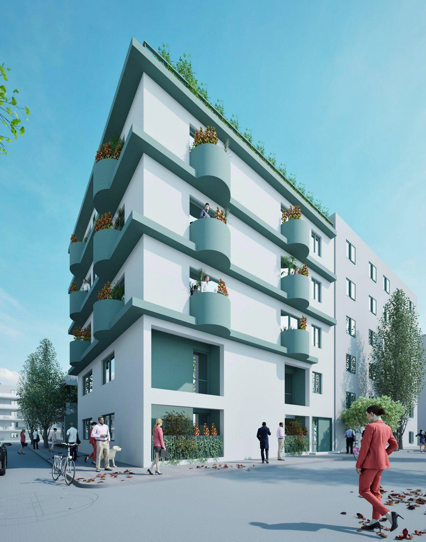 Квартиры в современном жилом комплексе в Аттике, Греция