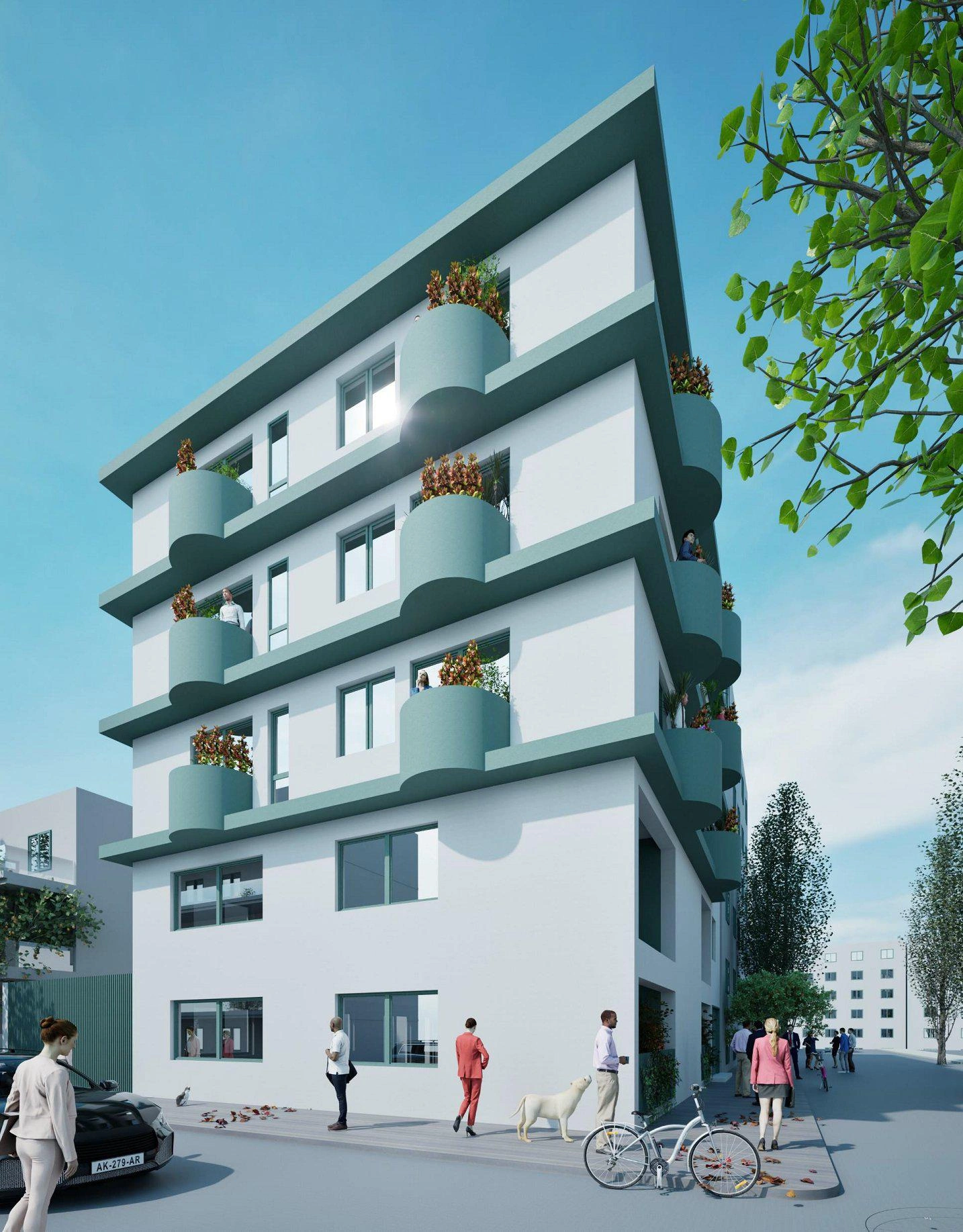 Квартиры в современном жилом комплексе в Аттике, Греция