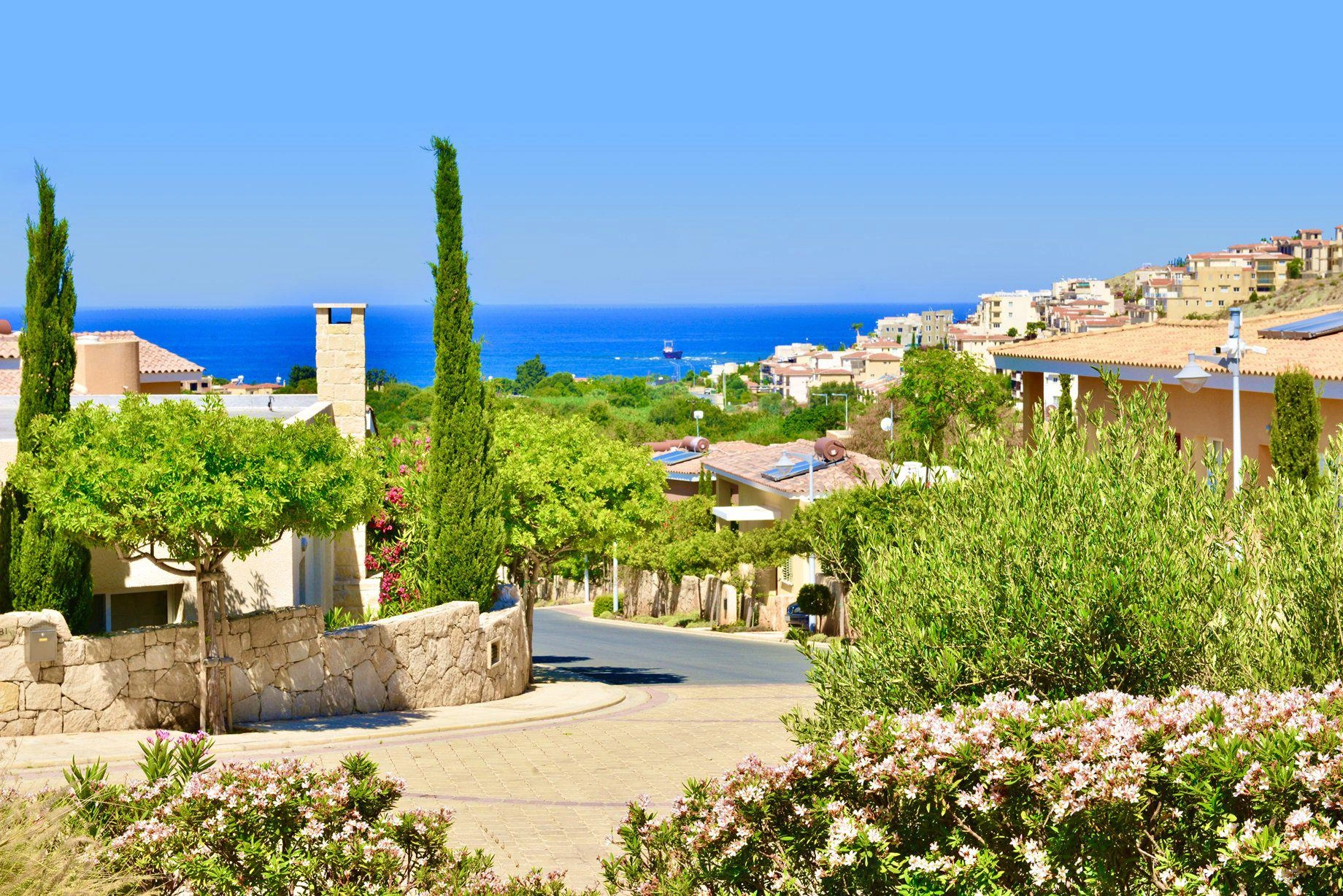 Апартаменты в курортном стиле в Пафосе, на Кипре