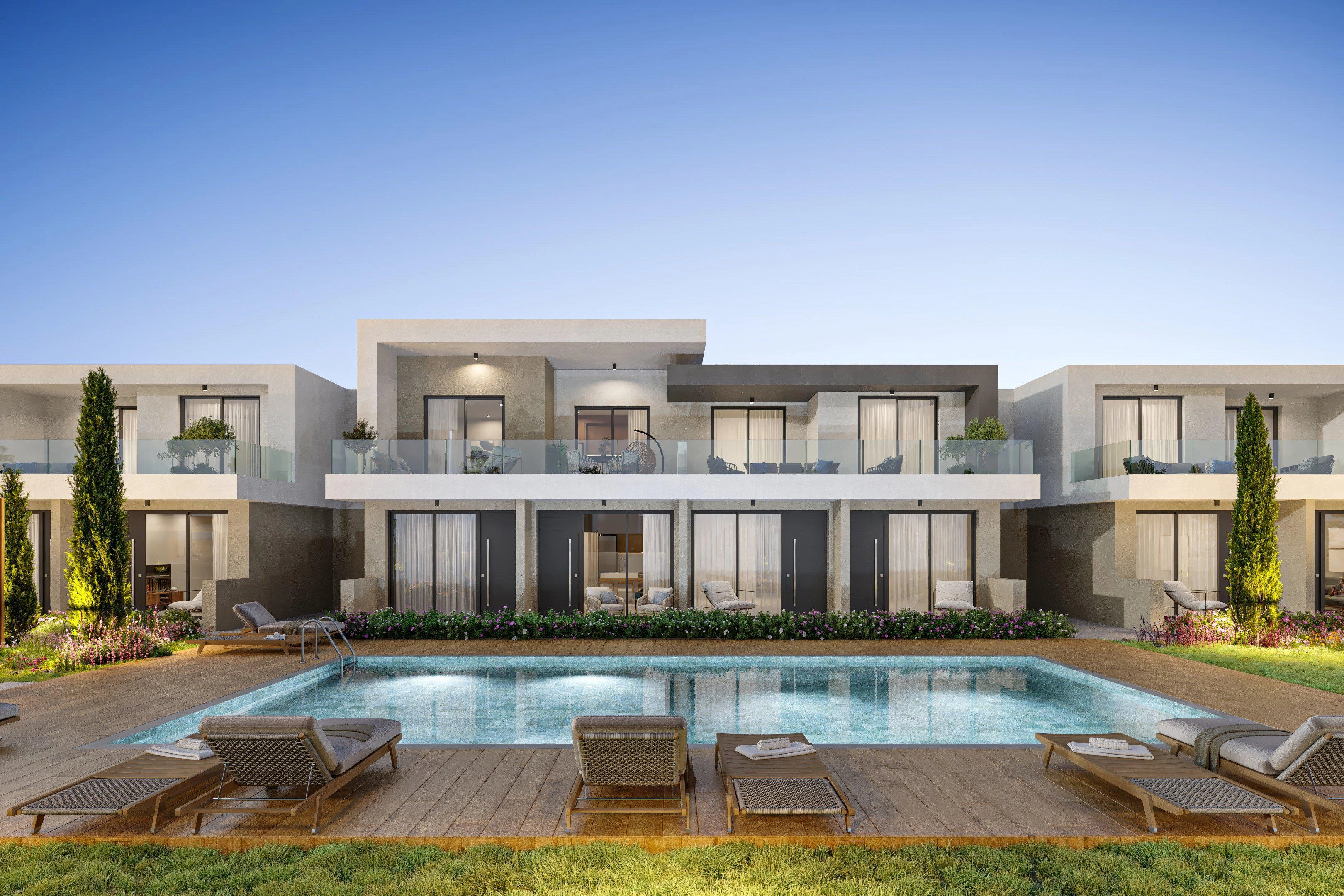 Квартиры в новом жилом комплексе в Пафосе на Кипре