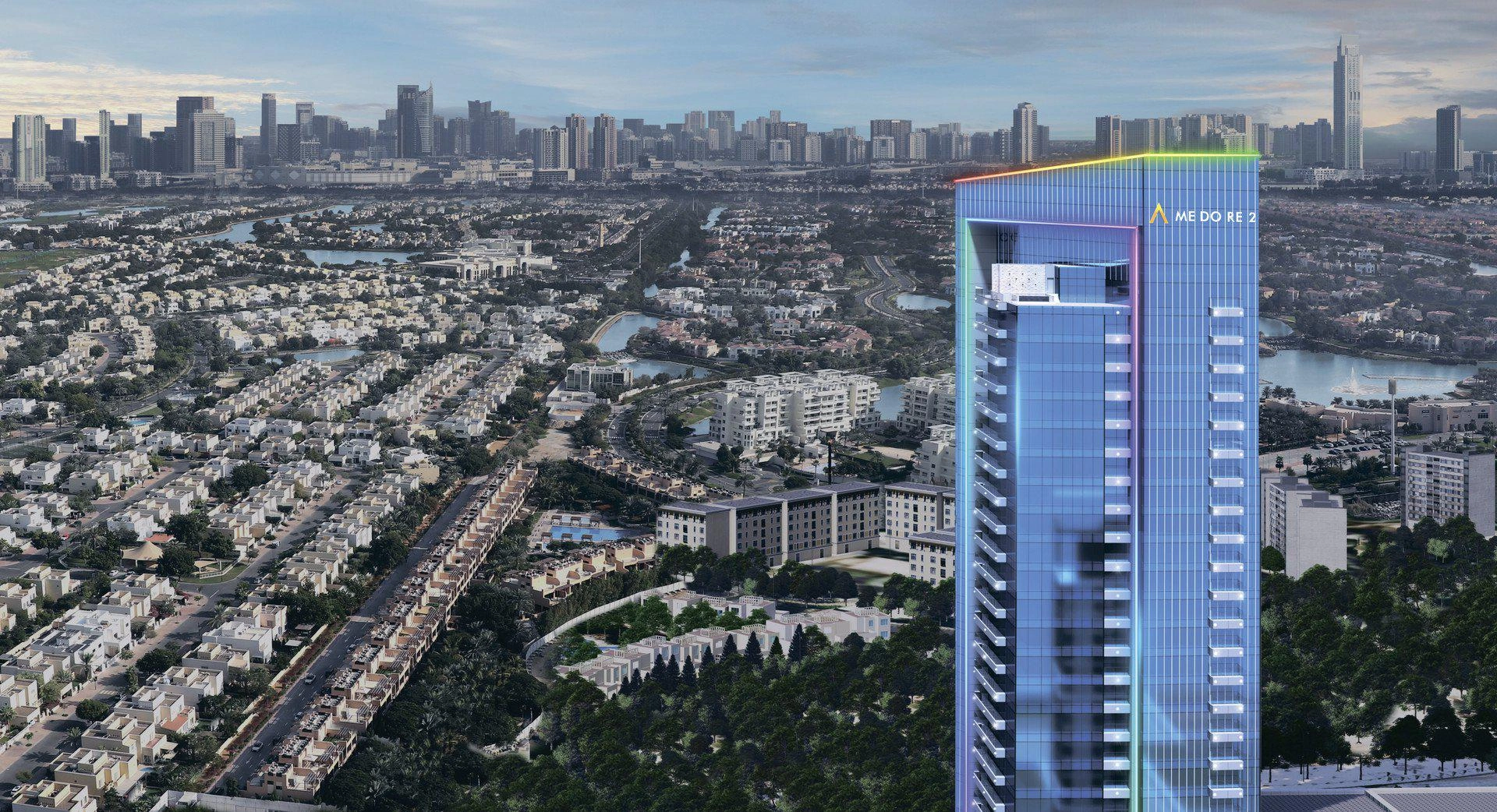 Апартаменты в современном жилом комплексе в Дубае, ОАЭ