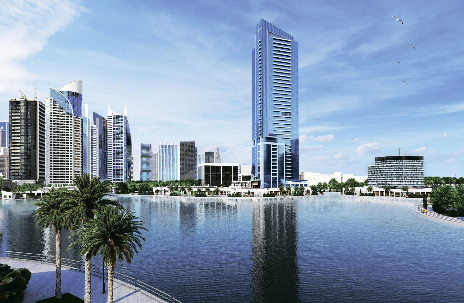 Апартаменты в современном жилом комплексе в Дубае, ОАЭ