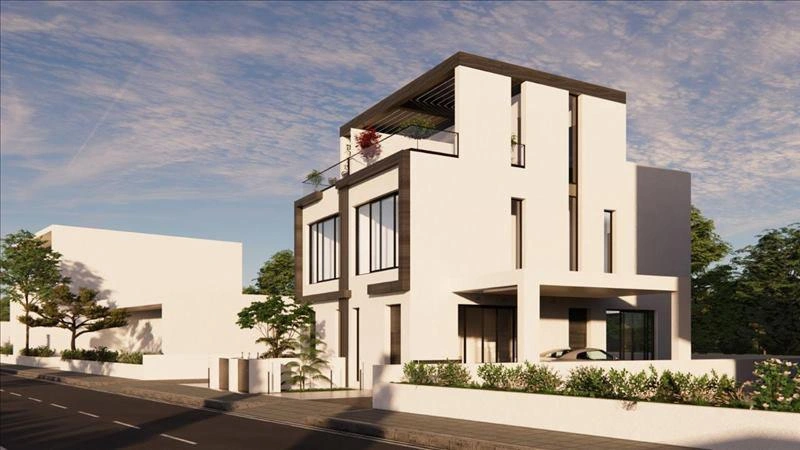 Таунхаусы в жилом комплексе в районе Ливадия, Ларнака, Кипр