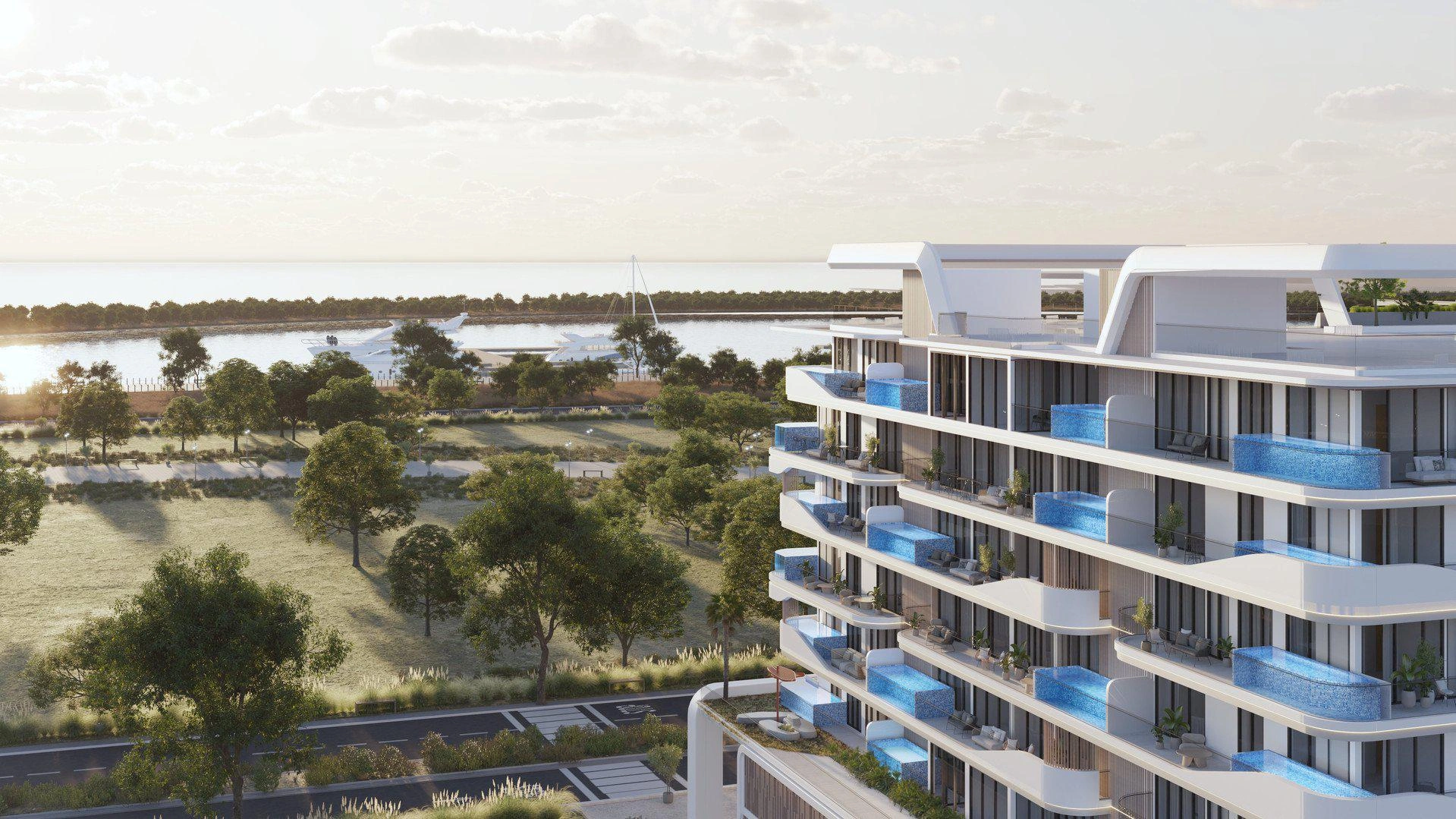 Квартиры в современном жилом комплексе в Дубае, ОАЭ