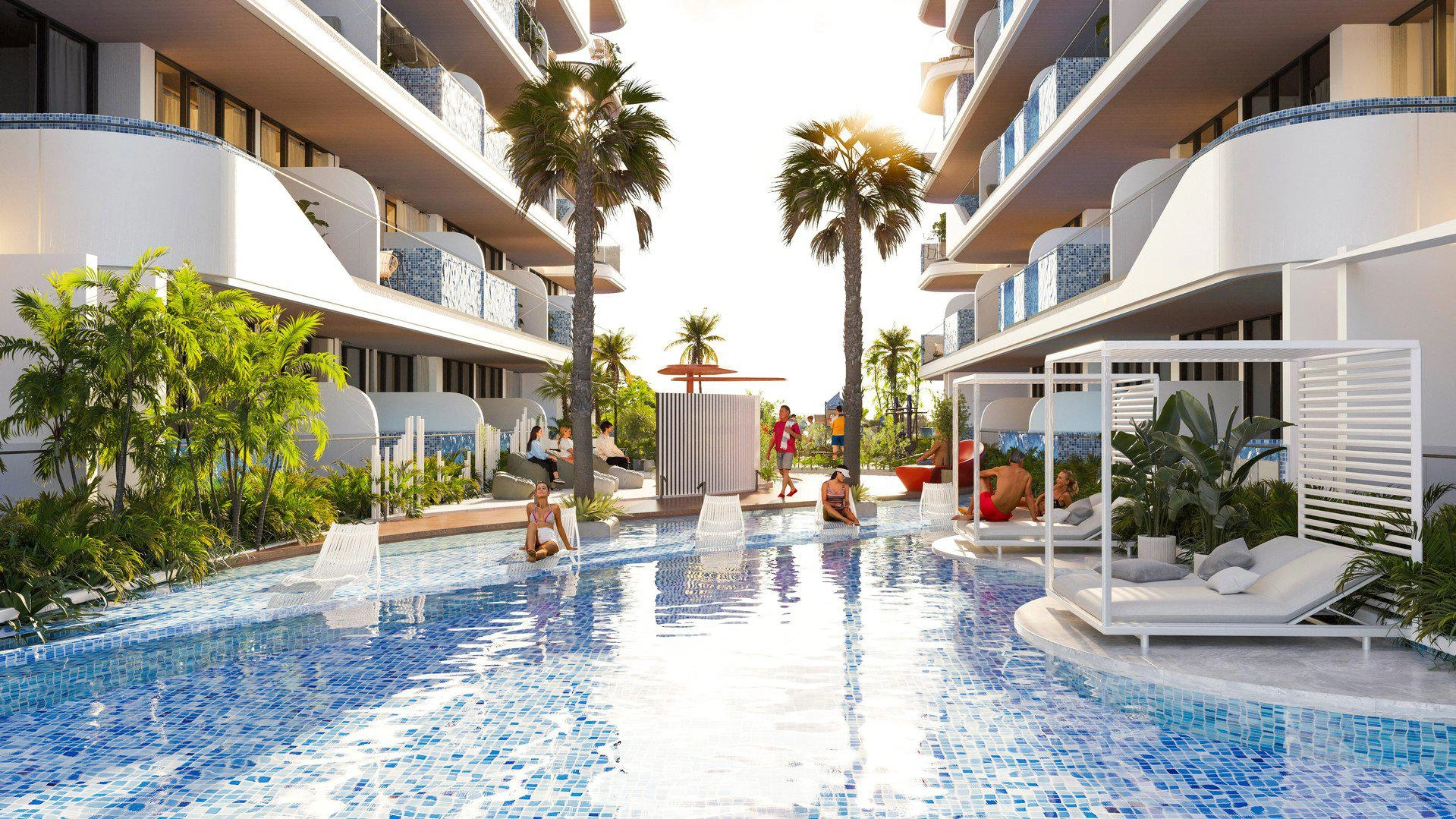 Квартиры в современном жилом комплексе в Дубае, ОАЭ