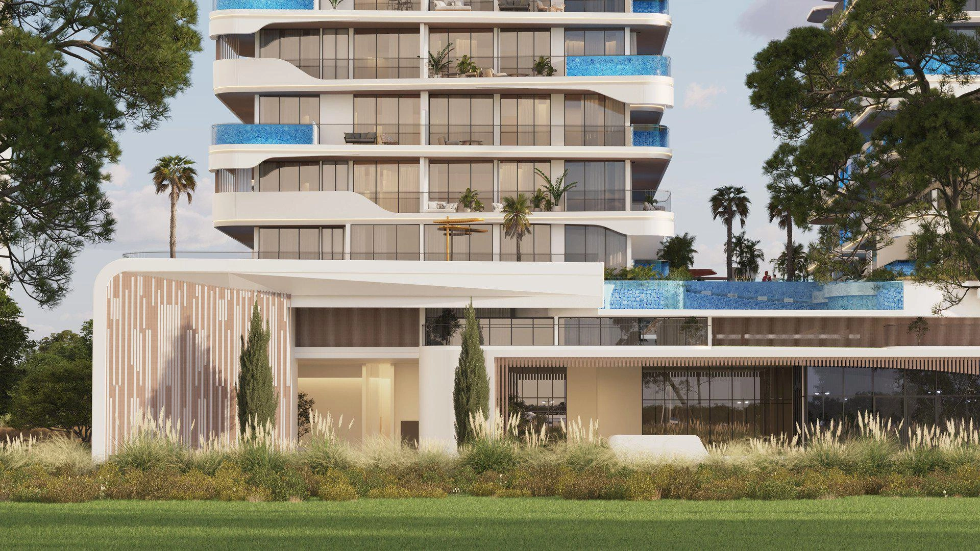 Квартиры в современном жилом комплексе в Дубае, ОАЭ