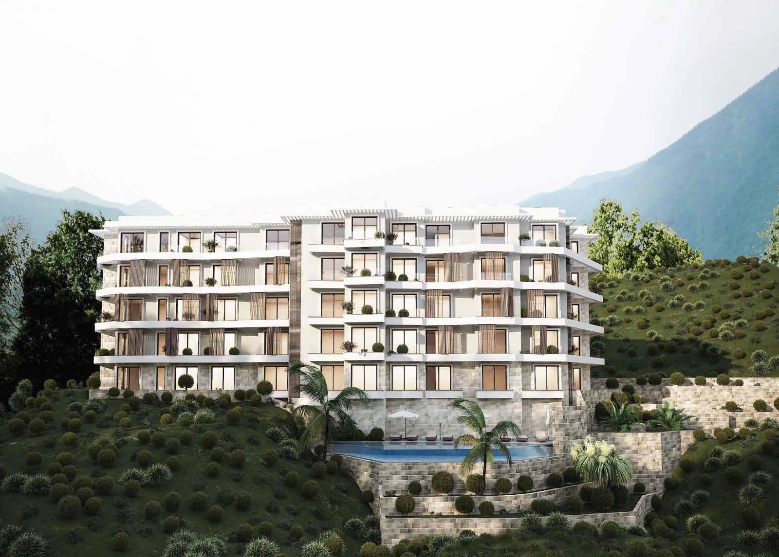 Апартаменты в современном жилом комплексе в Будве, Черногория