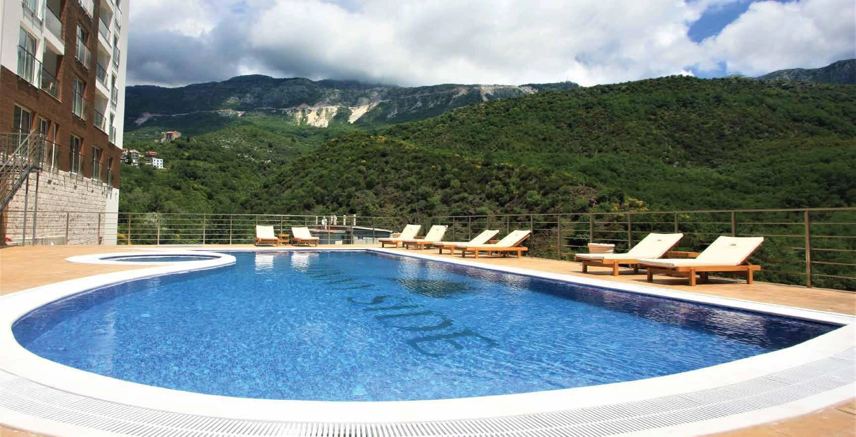 Апартаменты в современном жилом комплексе в Будве, Черногория