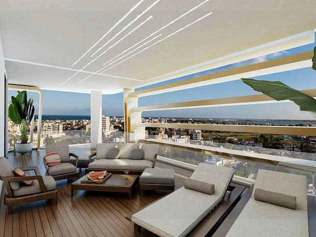 Квартиры в современном жилом комплексе в Ларнаке, Кипр