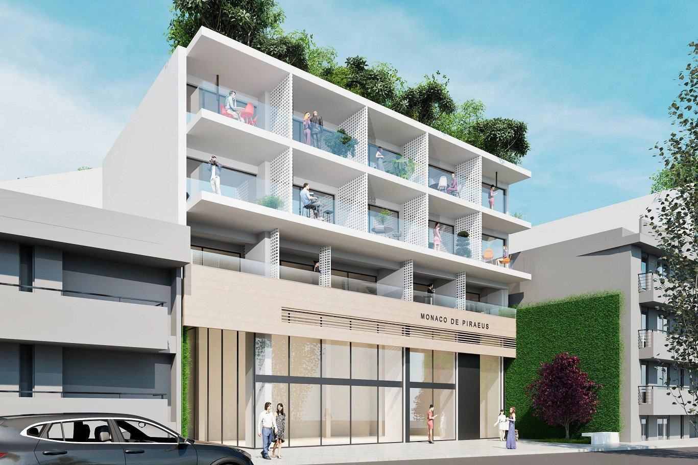 Апартаменты в современном жилом комплексе в Пирее, Греция