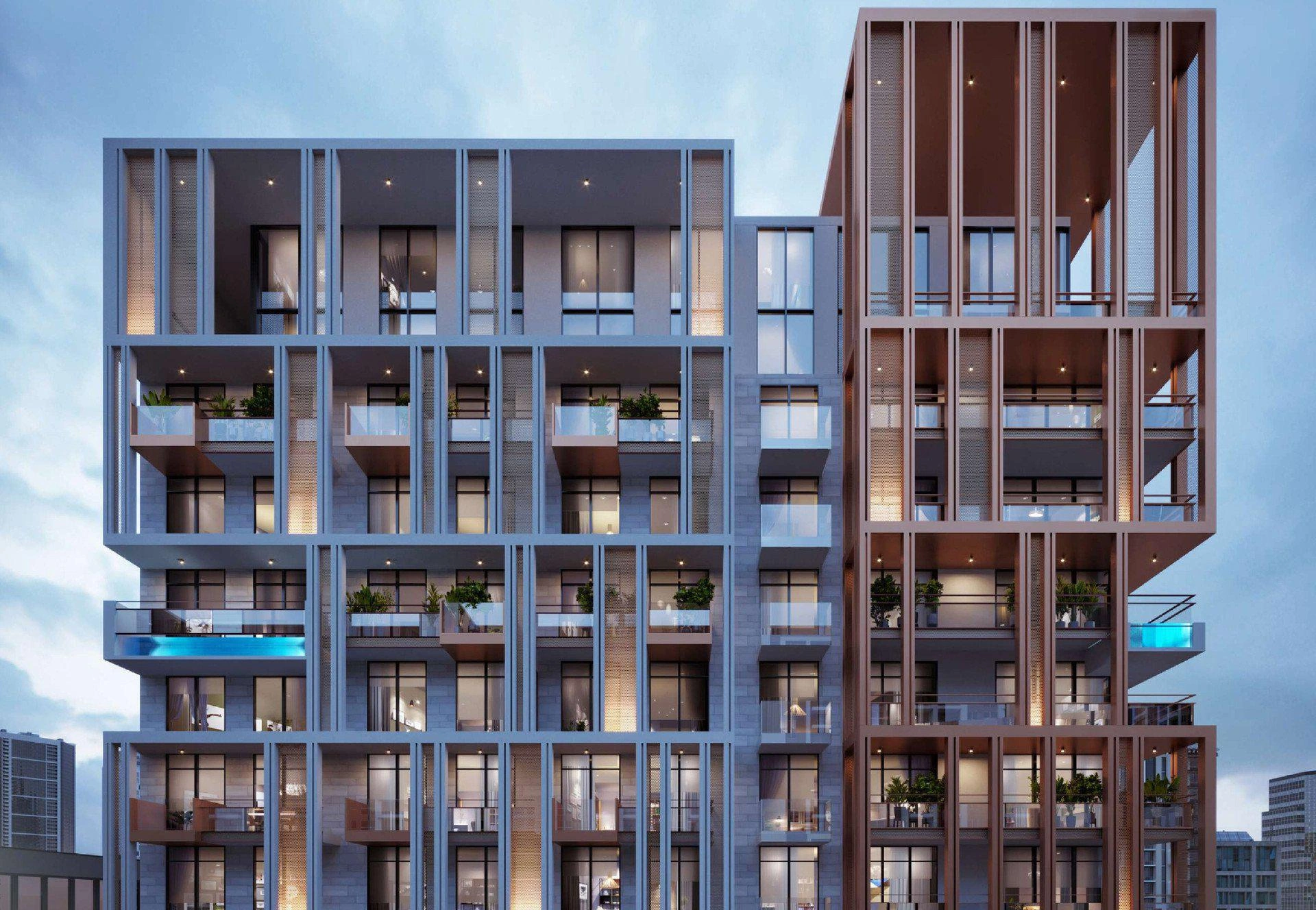 Апартаменты в современном жилом комплексе в Дубае, ОАЭ