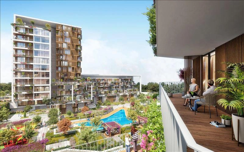 Проект в современном жилом комплексе в Стамбуле, Турция