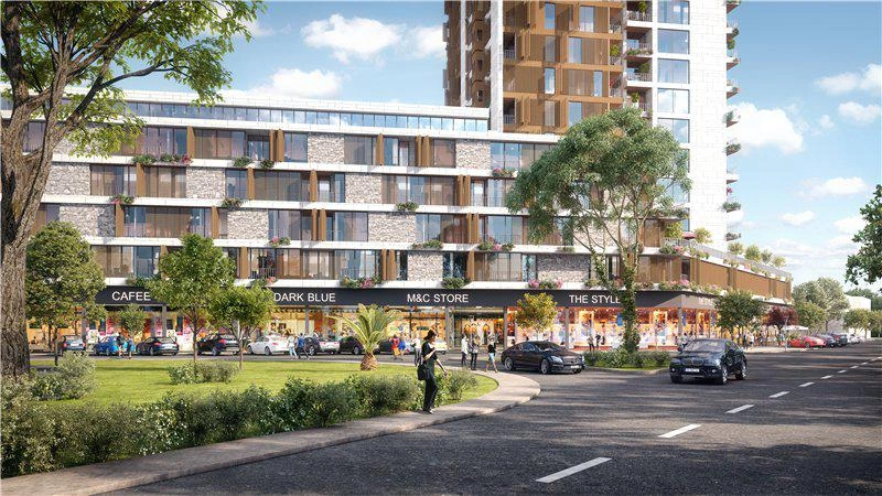 Проект в современном жилом комплексе в Стамбуле, Турция