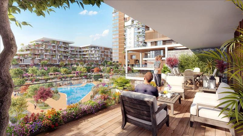 Проект в современном жилом комплексе в Стамбуле, Турция