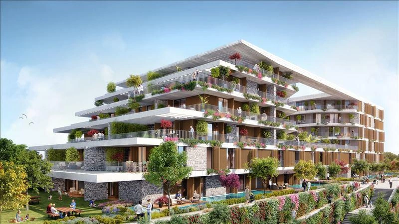 Проект в современном жилом комплексе в Стамбуле, Турция