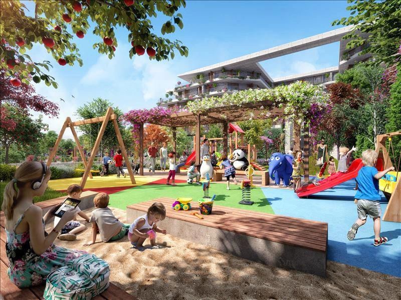 Проект в современном жилом комплексе в Стамбуле, Турция