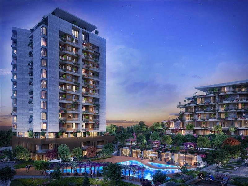 Проект в современном жилом комплексе в Стамбуле, Турция