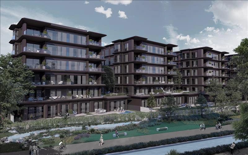 Апартаменты в современном жилом комплексе в Стамбуле, Турция