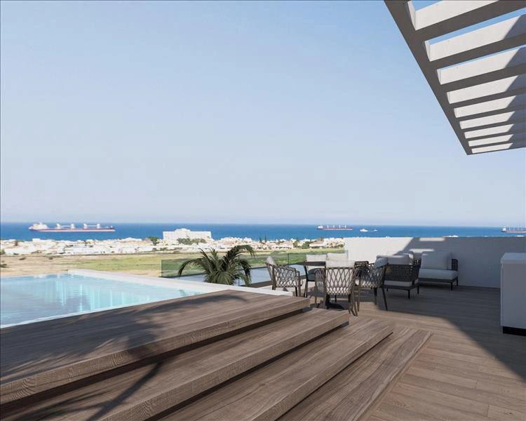 Апартаменты в жилом комплексе у моря в Ларнаке, Кипр