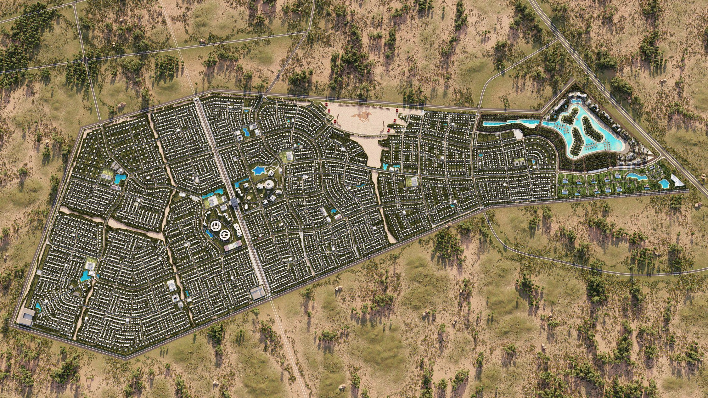 Виллы Arabian Hills Estate, Объединённые Арабские Эмираты, Абу-Даби