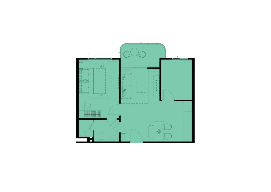 Апартаменты в жилом комплексе на Пхукете, Таиланд