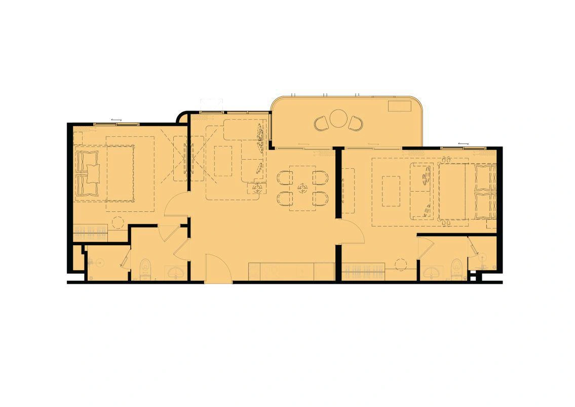 Апартаменты в жилом комплексе на Пхукете, Таиланд