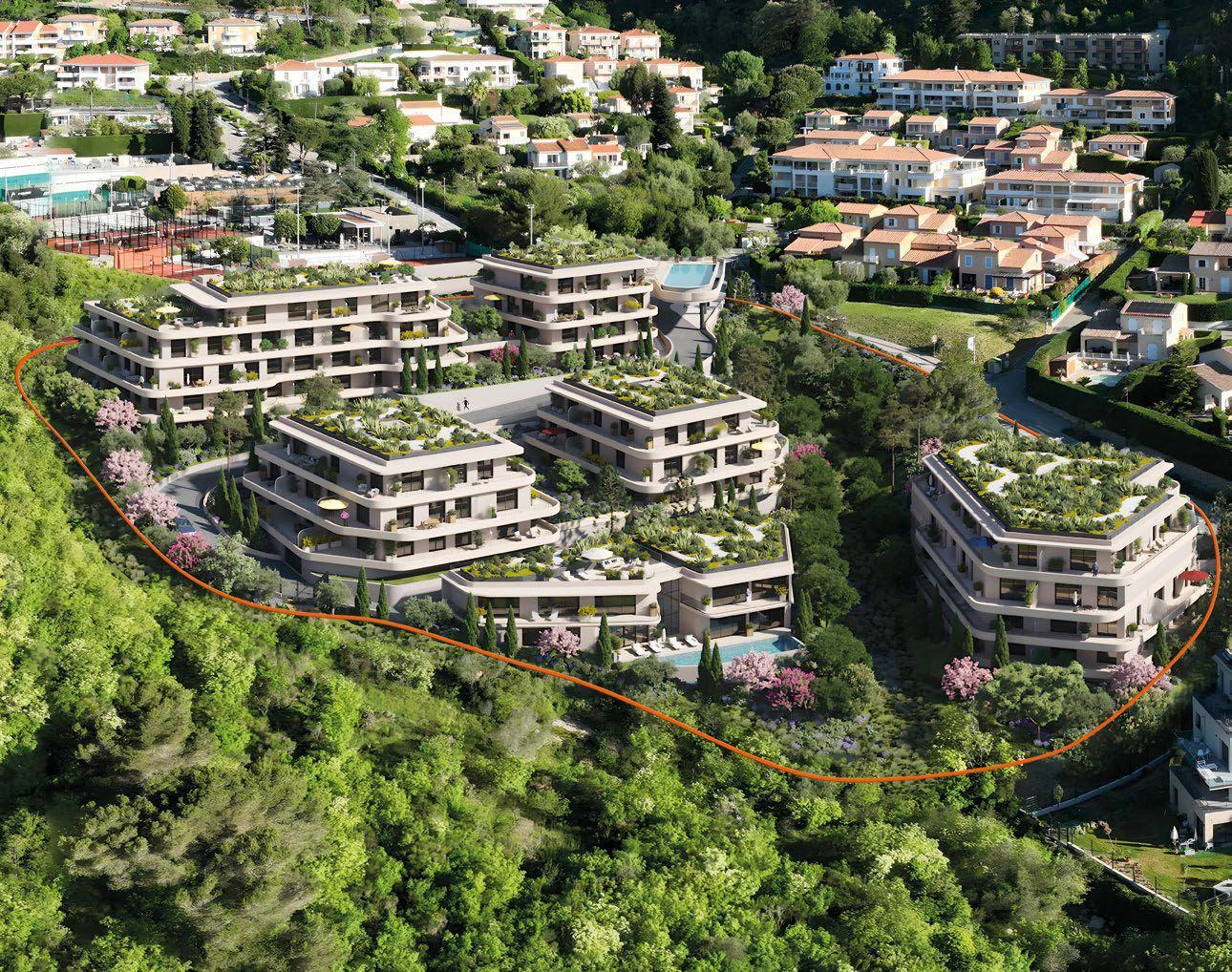 Квартиры в жилом комплексе в Прованс — Альпы — Лазурный берег, Франция