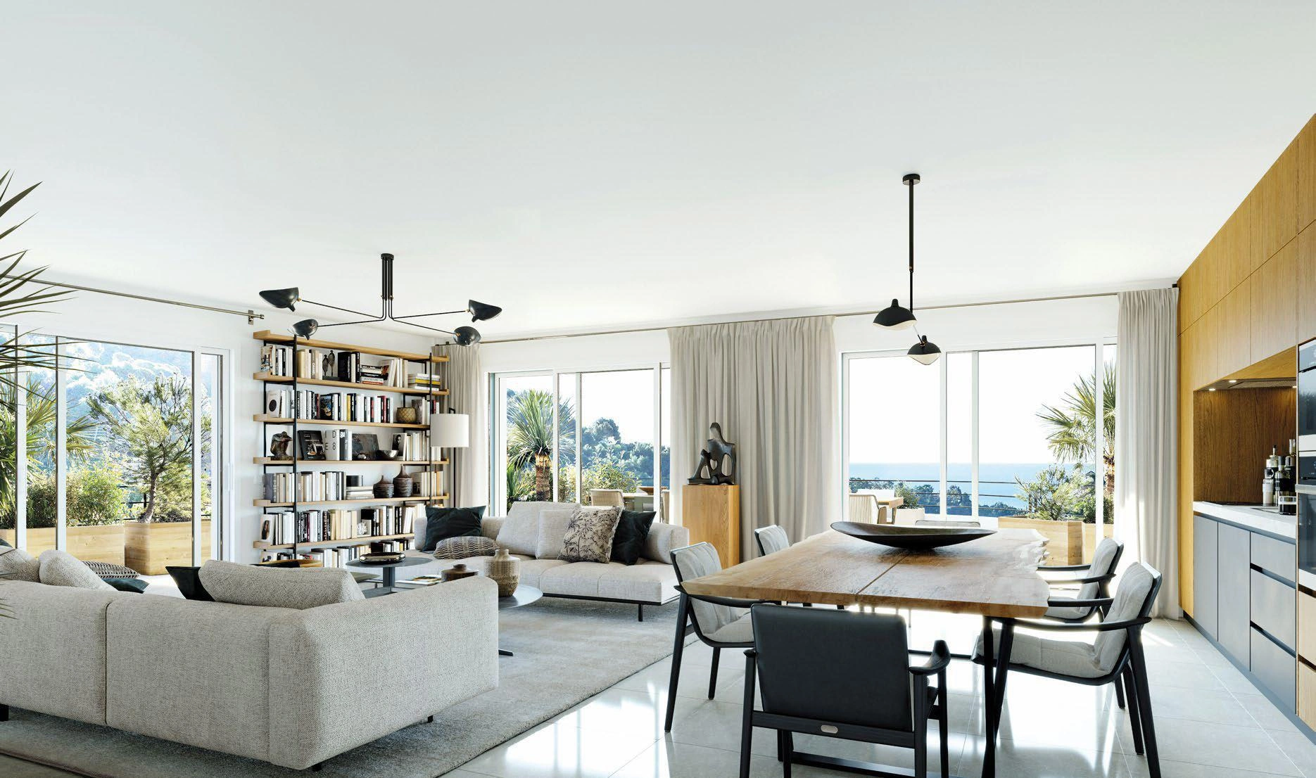 Квартиры в жилом комплексе в Прованс — Альпы — Лазурный берег, Франция