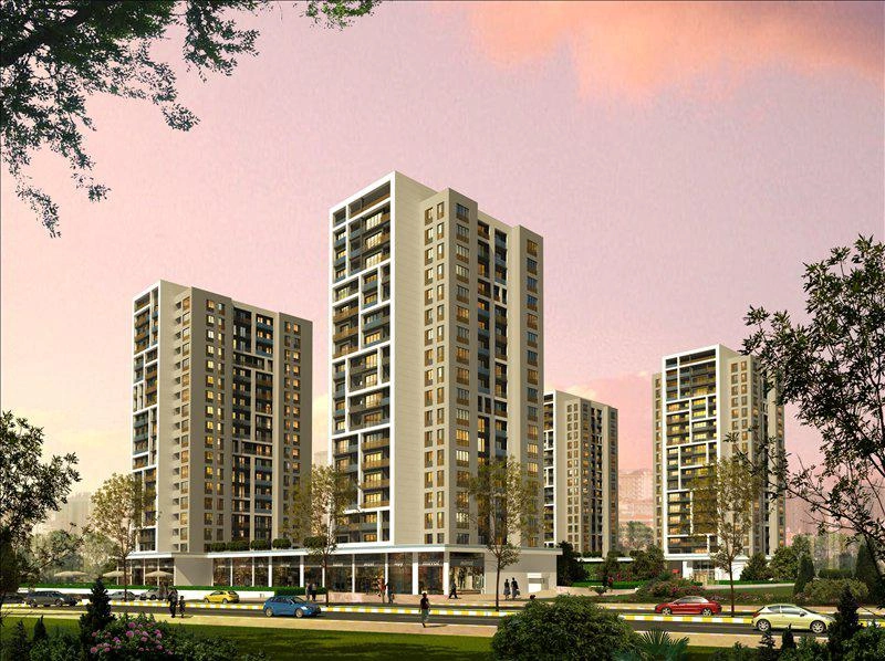 Квартиры в современном жилом комплексе в Стамбуле, Турция