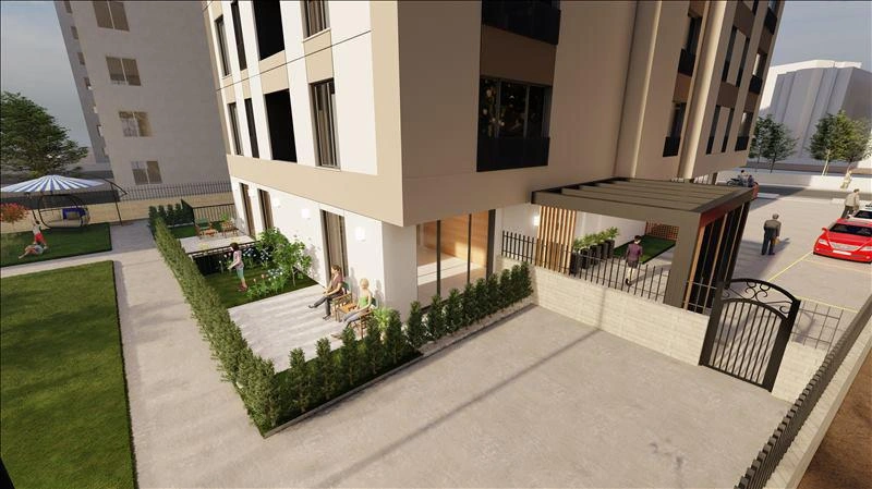 Квартиры в новом жилом комплексе рядом со станцией метро в Стамбуле, Турция