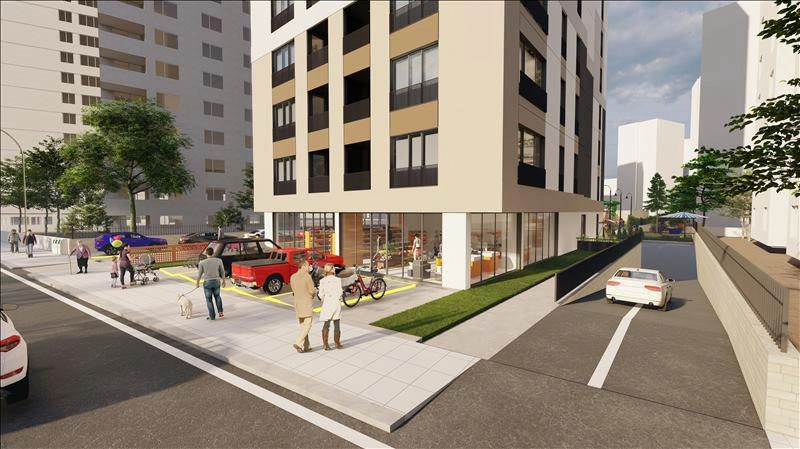 Квартиры в новом жилом комплексе рядом со станцией метро в Стамбуле, Турция