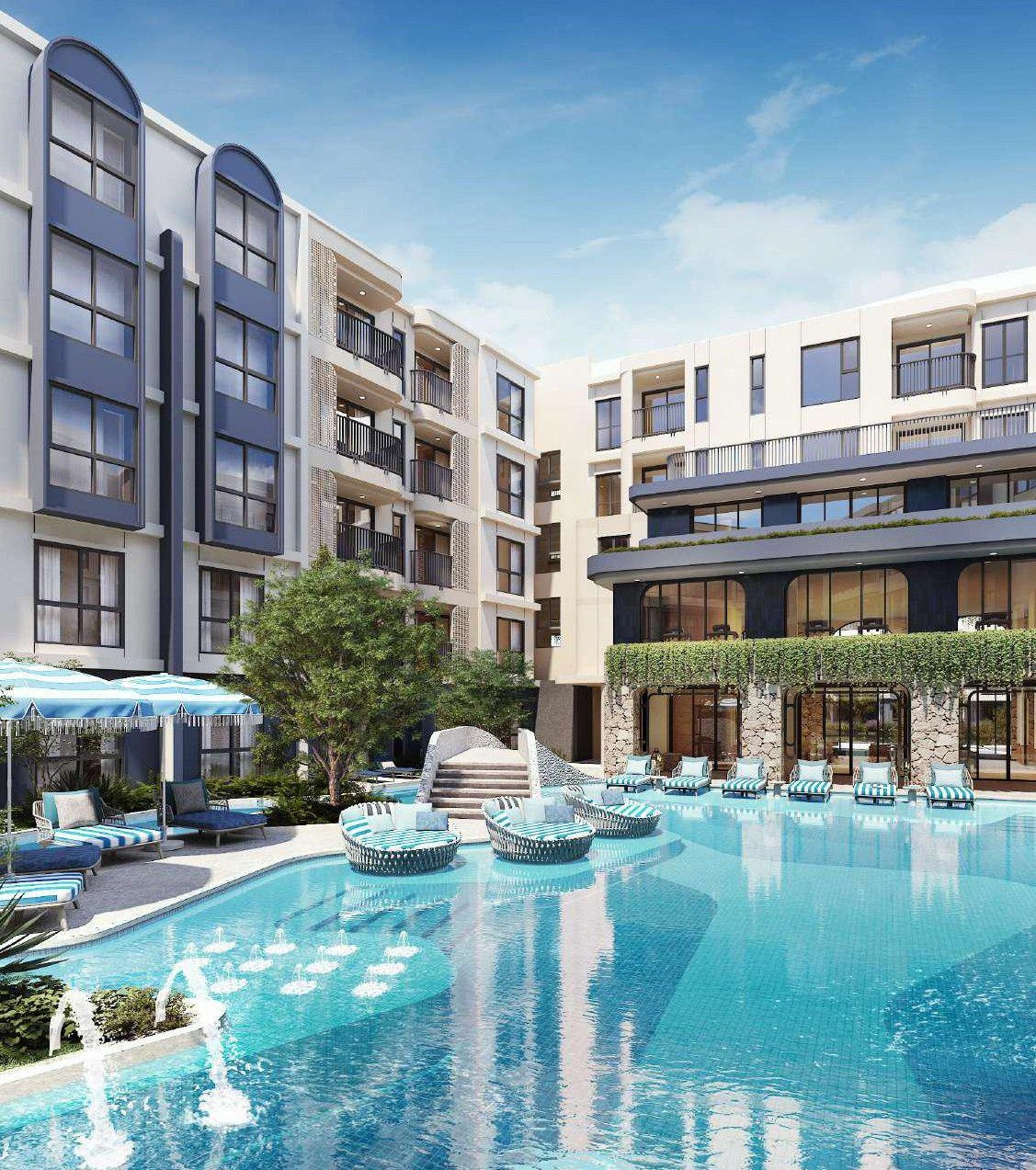 Апартаменты в жилом комплексе на Пхукете, Таиланд