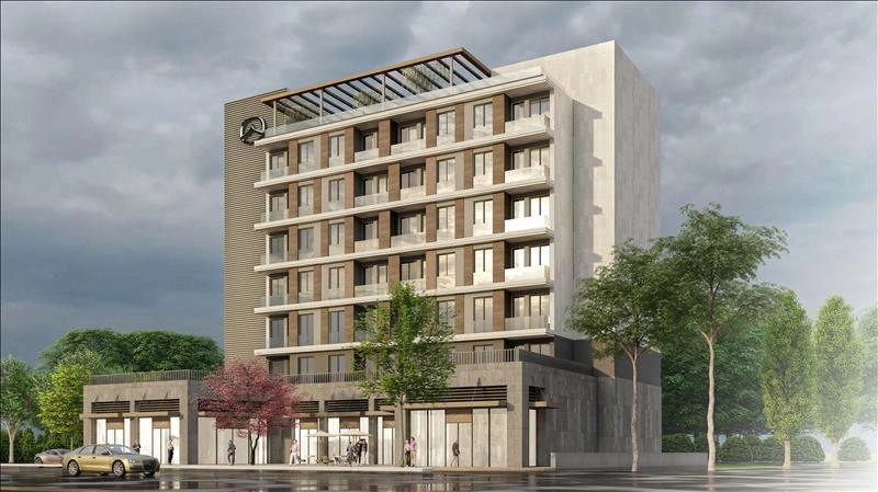 Апартаменты в современном жилом комплексе в Стамбуле, Турция