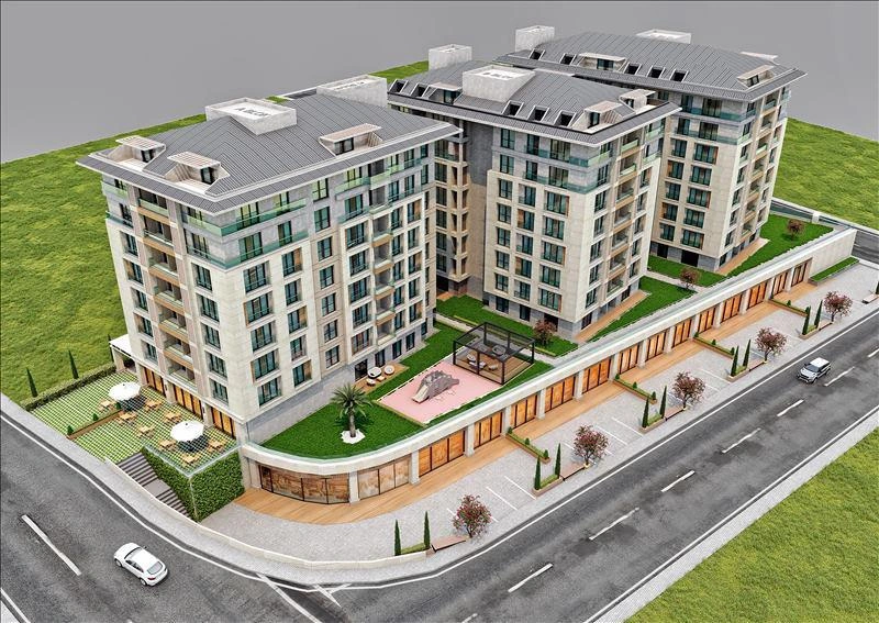 Апартаменты в жилом комплексе в Стамбуле, Турция