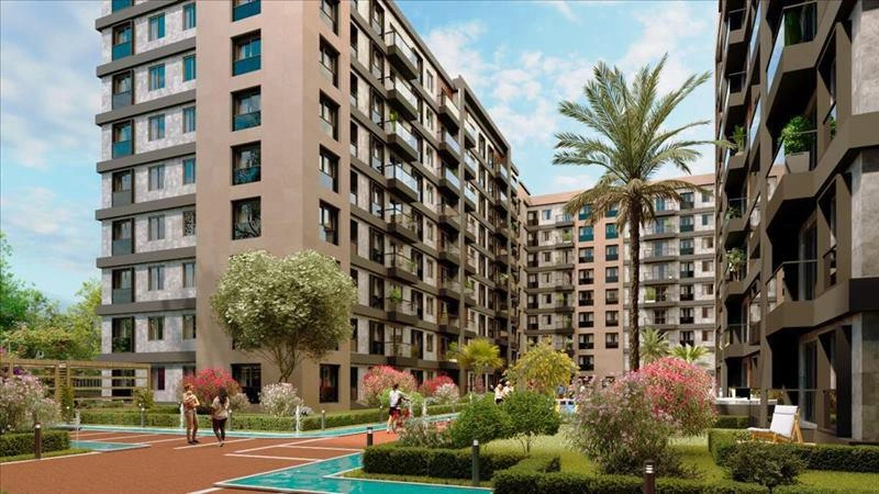 Квартиры в современном жилом комплексе в Стамбуле, Турция