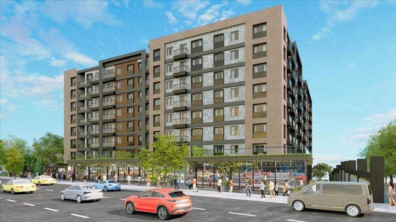 Квартиры в современном жилом комплексе в Стамбуле, Турция