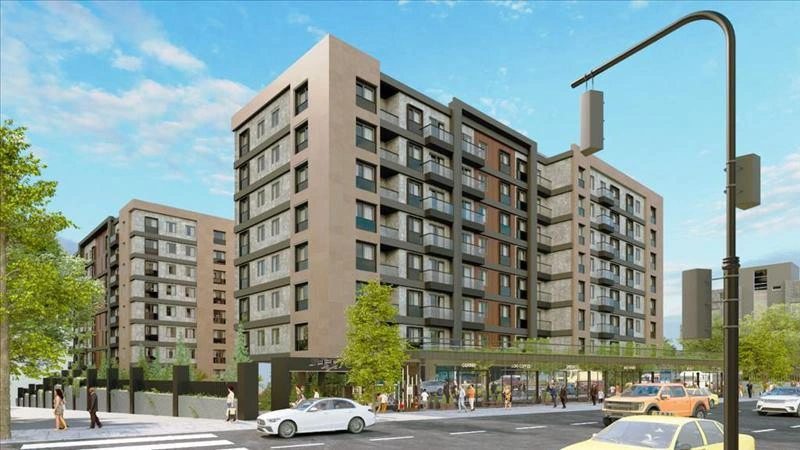 Квартиры в современном жилом комплексе в Стамбуле, Турция