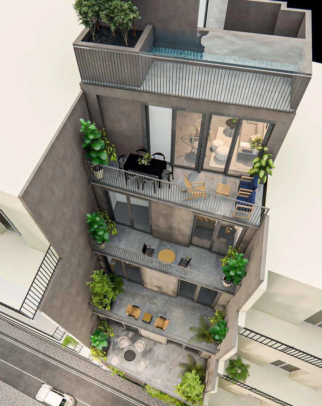 Квартиры в современном жилом комплексе в Аттике, Греция