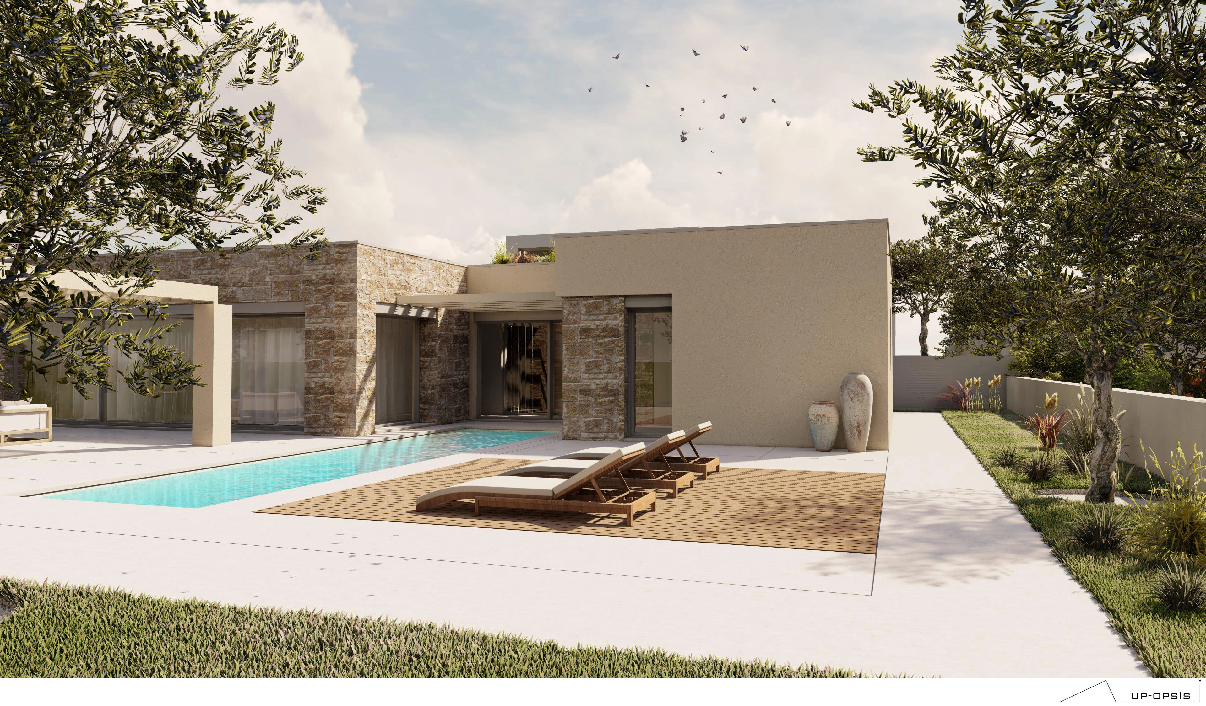 Виллы в современном жилом комплексе в Ханье, Греция