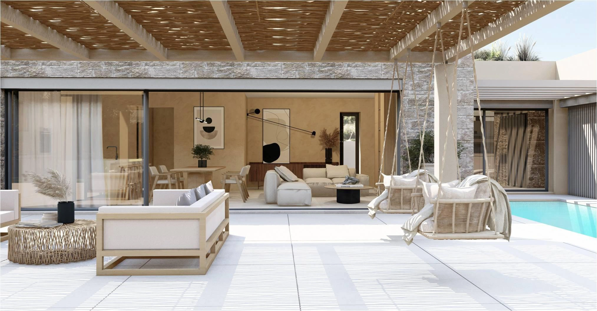 Виллы в современном жилом комплексе в Ханье, Греция