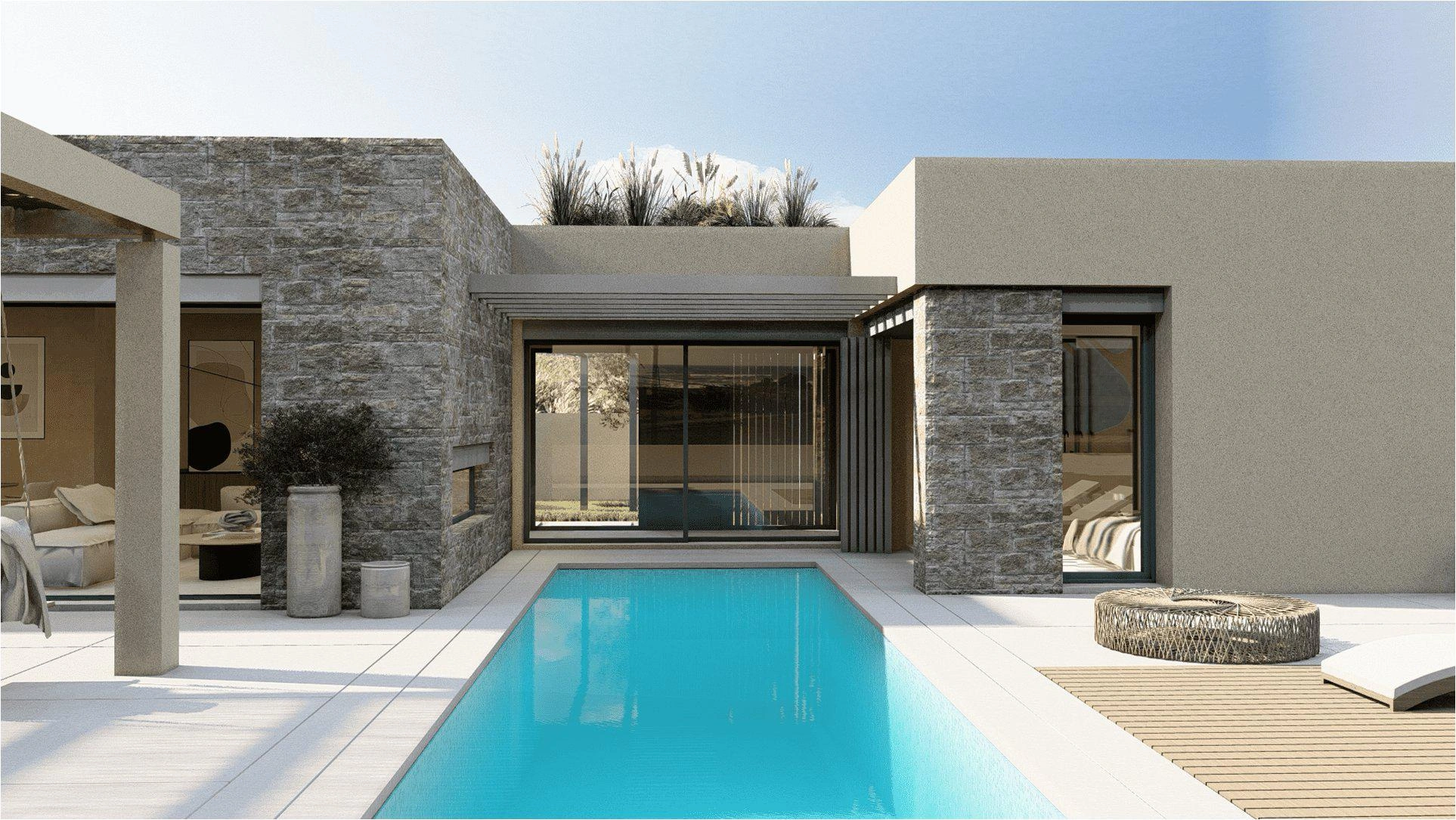 Виллы в современном жилом комплексе в Ханье, Греция