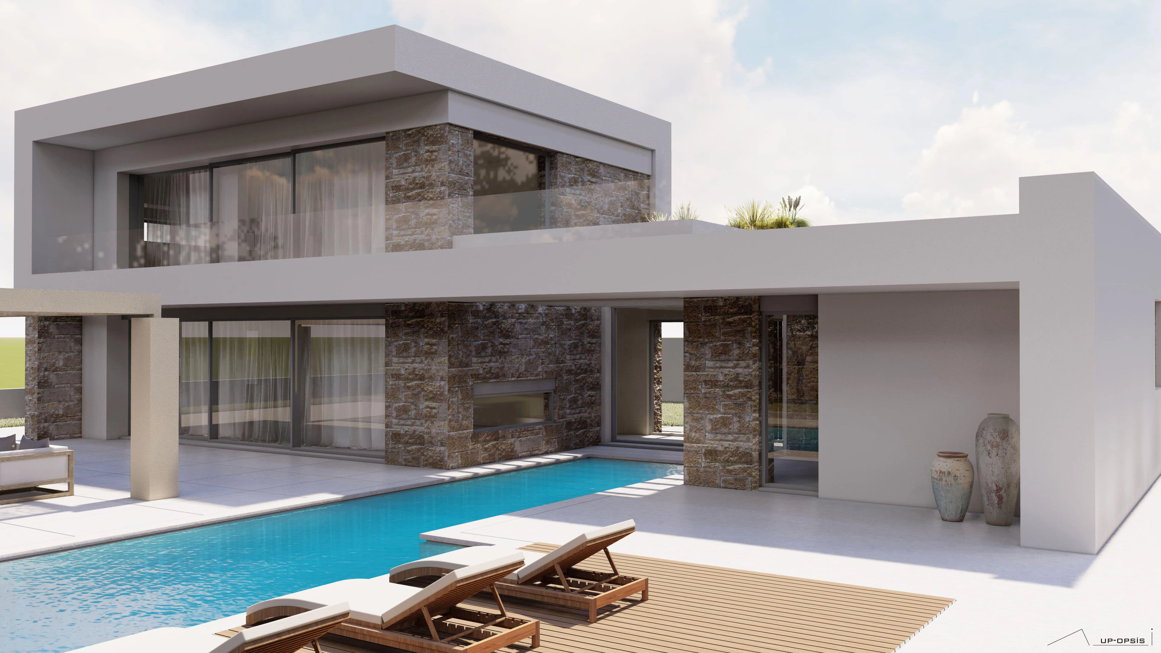 Виллы в современном жилом комплексе в Ханье, Греция