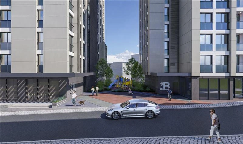 Квартиры в новом жилом комплексе в Стамбуле, Турция