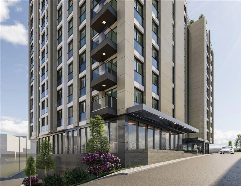 Квартиры в новом жилом комплексе в Стамбуле, Турция