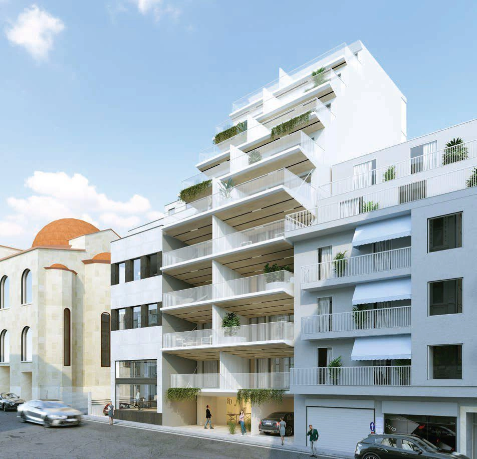 Квартиры в современном жилом комплексе в Аттике, Греция